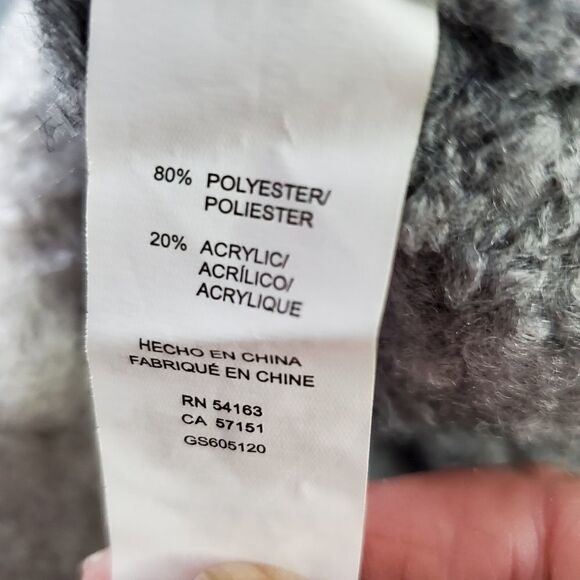 Bass Color Block Black and Gray Sweater Size Med - Picture 6 of 6